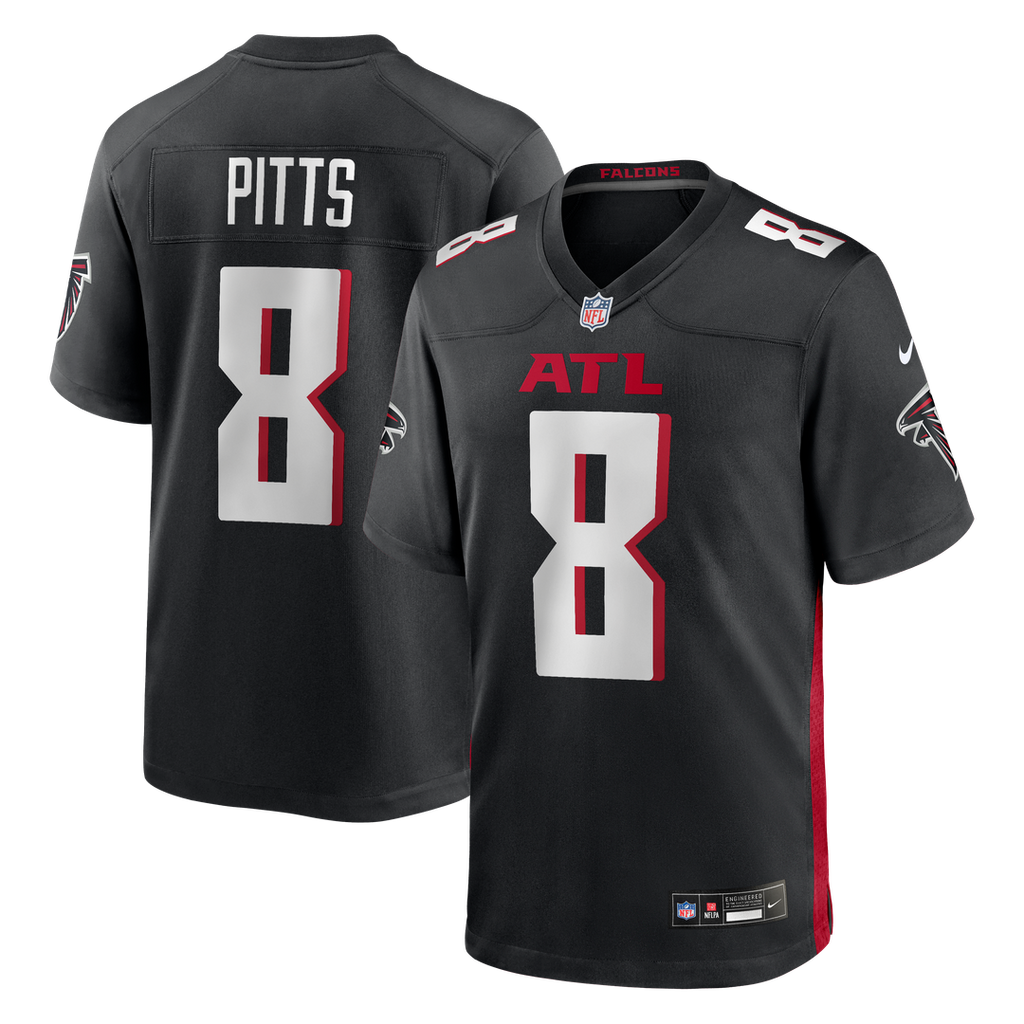 Kyle Pitts Atlanta Falcons Nike Game Jersey - Black