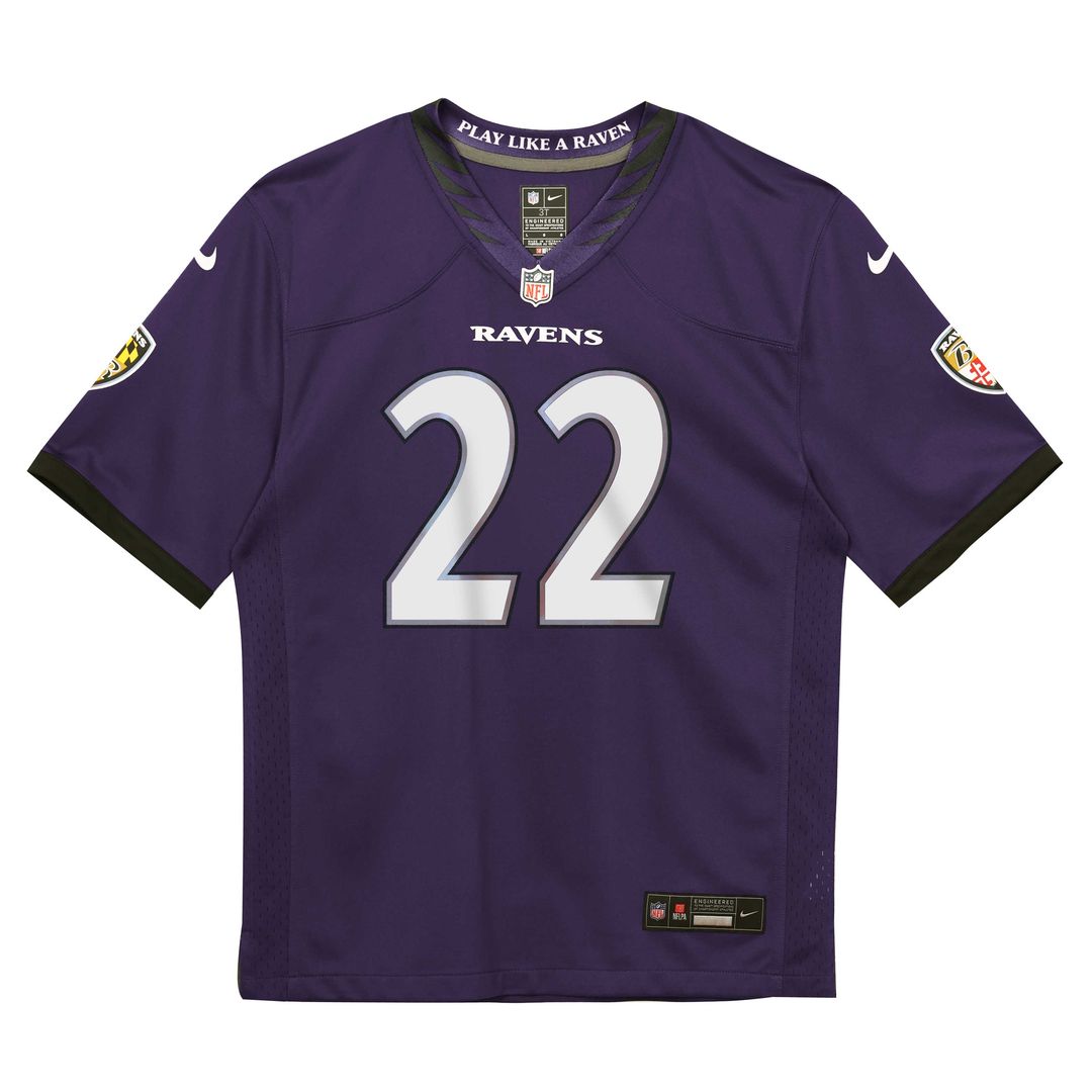 Derrick Henry Baltimore Ravens Nike Toddler Team Game Jersey - Purple