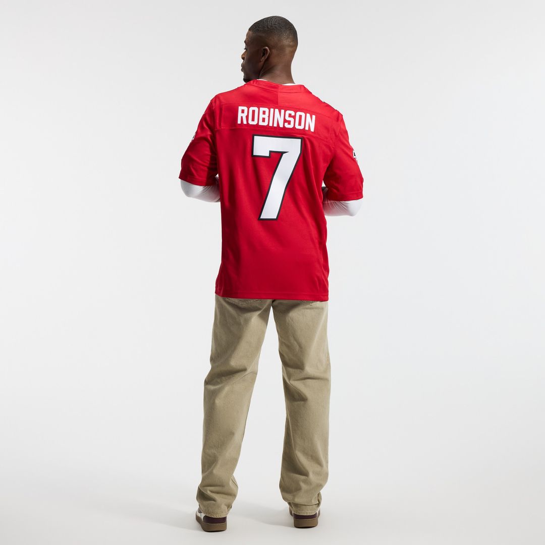 Bijan Robinson Atlanta Falcons Nike Vapor F.U.S.E. Stitched Limited Jersey - Red