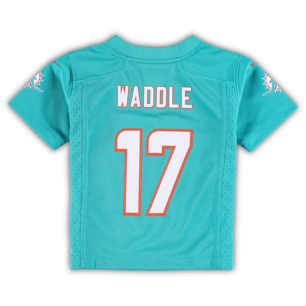 Jaylen Waddle Miami Dolphins Nike Toddler Game Jersey - Aqua