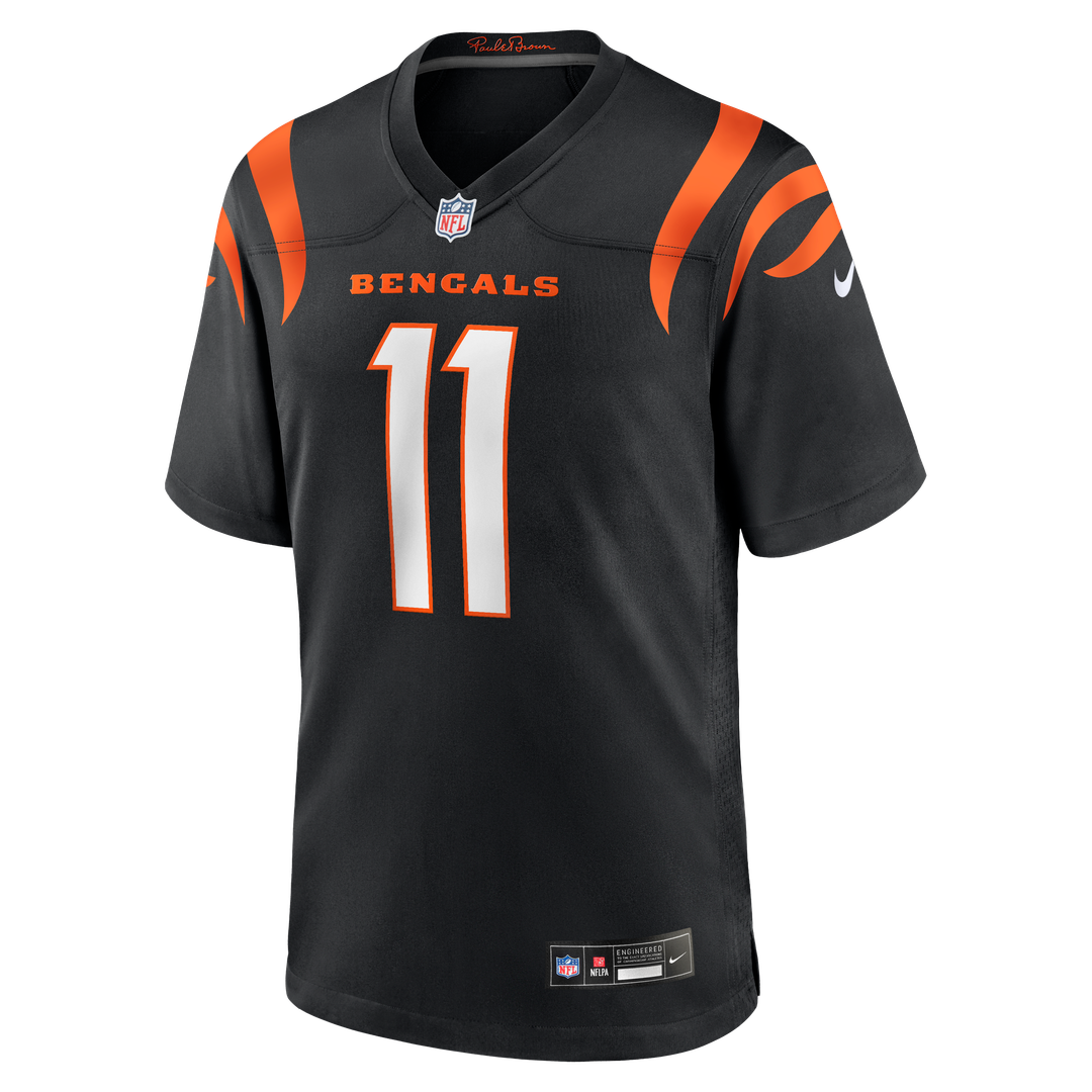 Josh Johnson Cincinnati Bengals Nike Team Game Jersey -  Black