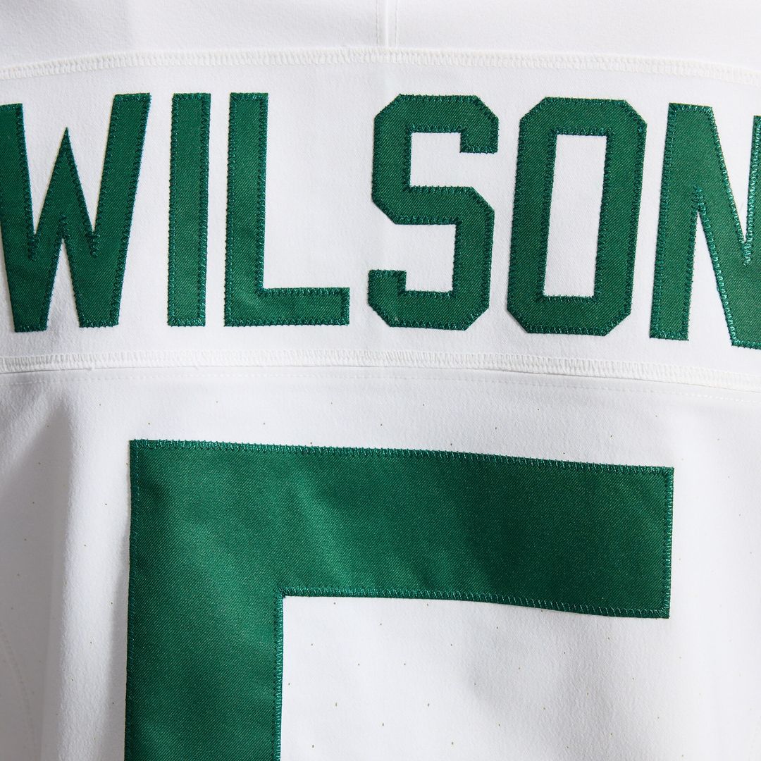 Garrett Wilson New York Jets Nike Classic Alternate Vapor F.U.S.E. Elite Jersey - White