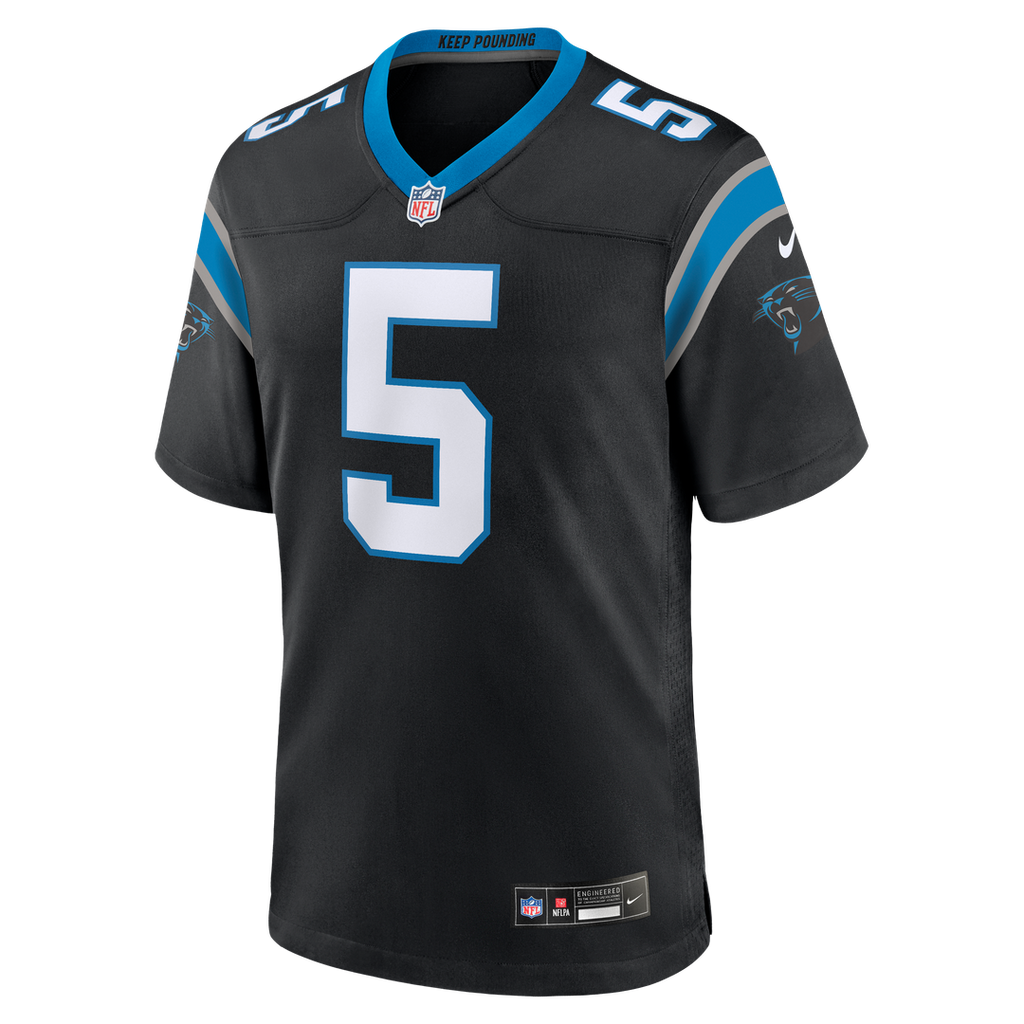 Jaelan Phillips Carolina Panthers Nike Game Jersey - Black