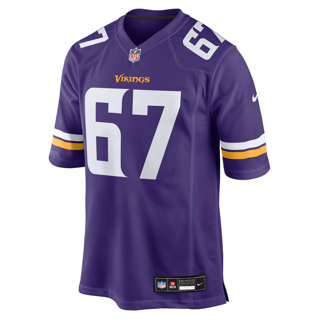 Justin Skule Minnesota Vikings Nike Team Game Jersey -  Purple