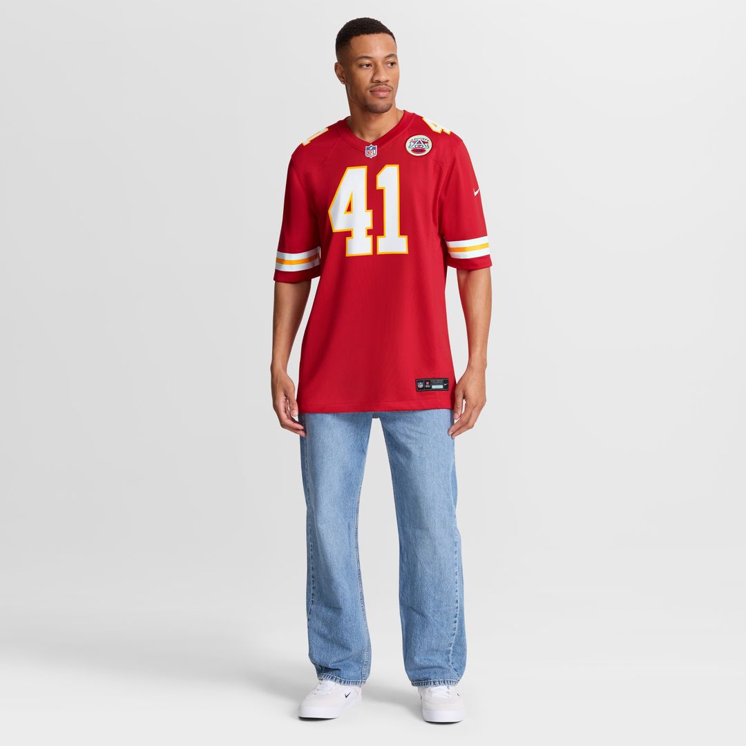 James Winchester Kansas City Chiefs Nike Game Jersey - Red