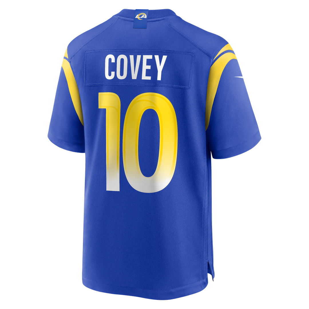 Britain Covey Los Angeles Rams Nike Team Game Jersey -  Royal