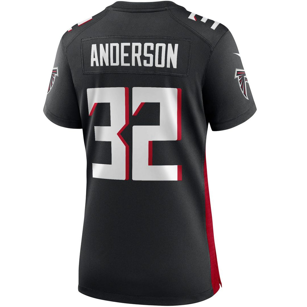 Jamal Anderson Atlanta Falcons Nike Women's Retired Game Jersey - Red