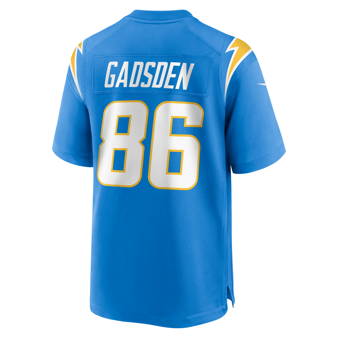 Oronde Gadsden Los Angeles Chargers Nike Team Game Jersey -  Powder Blue