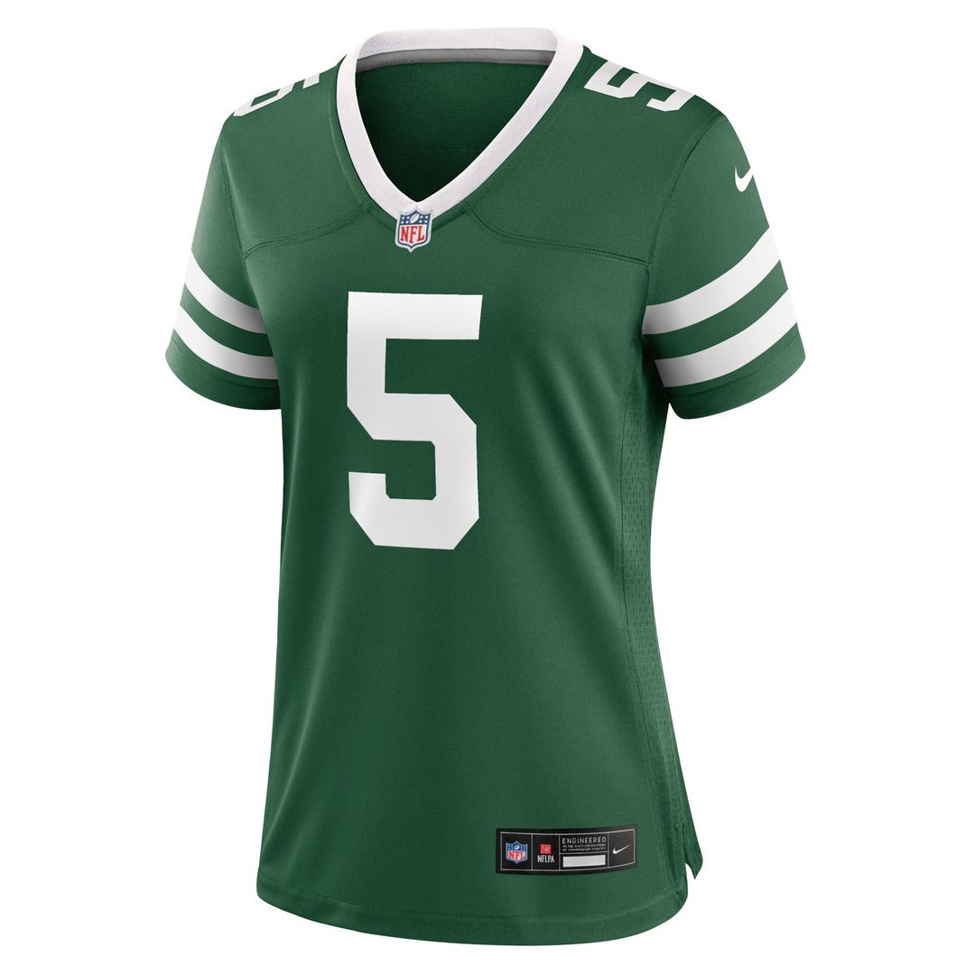 Garrett Wilson New York Jets Nike Women's Game Jersey - Legacy White