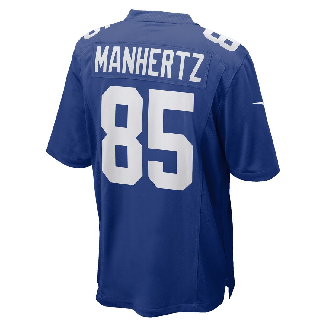Chris Manhertz New York Giants Nike Team Game Jersey -  Royal
