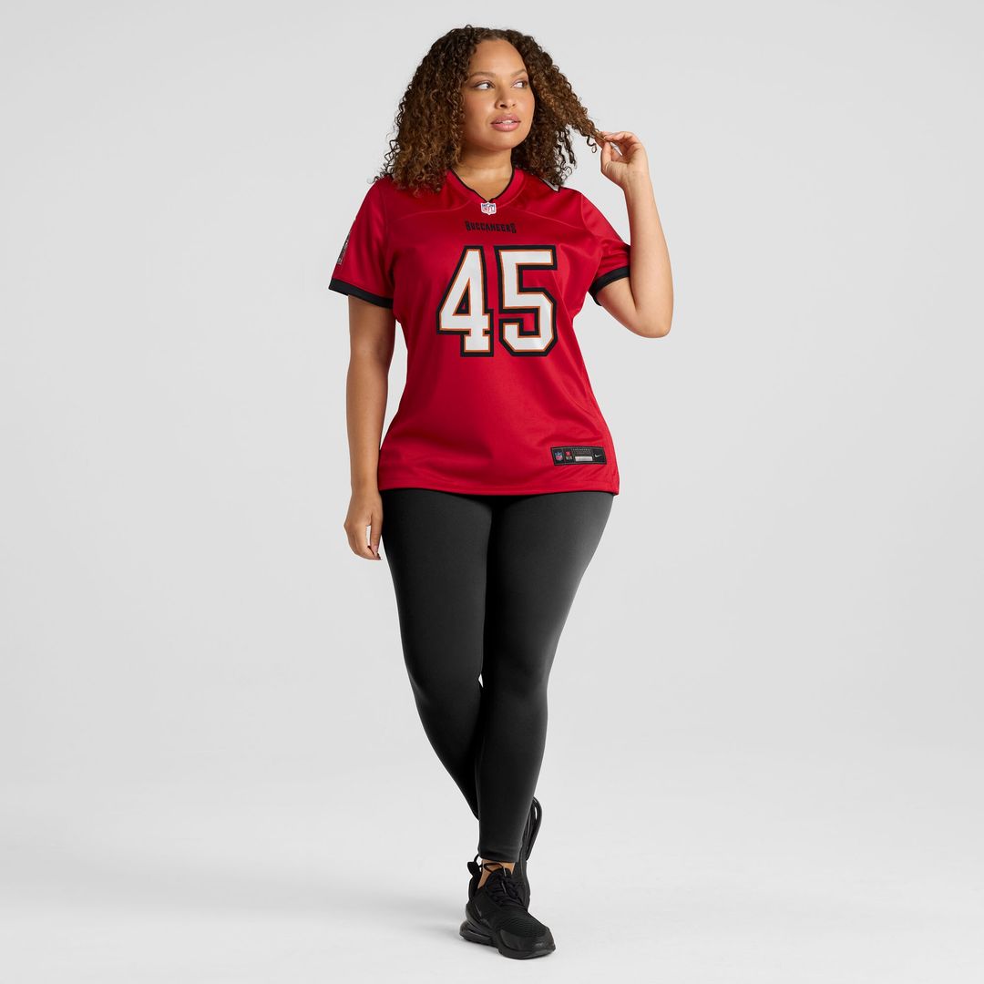 Deion Jones Tampa Bay Buccaneers Nike Women's Team Game Jersey -  Red
