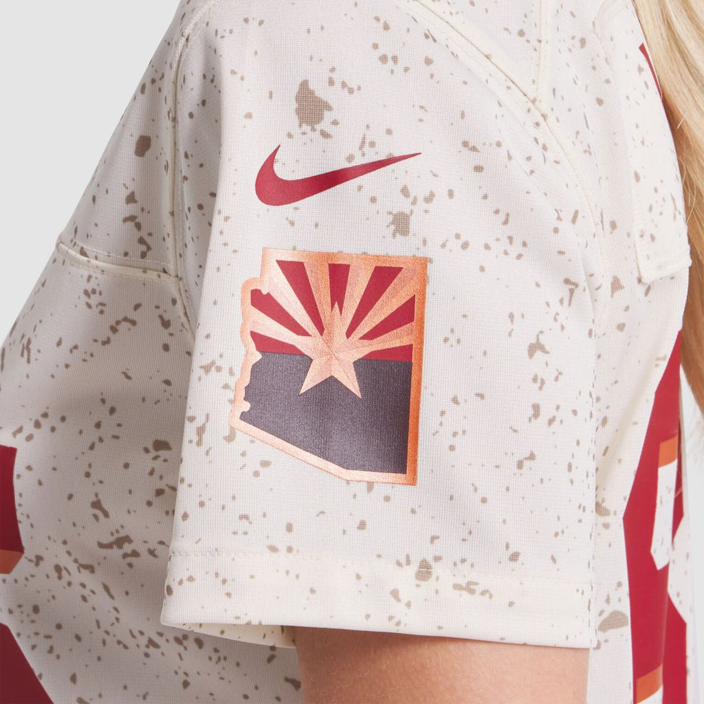 Trey McBride Arizona Cardinals Nike Women's 2025 Rivalries Collection Game Jersey - Natural