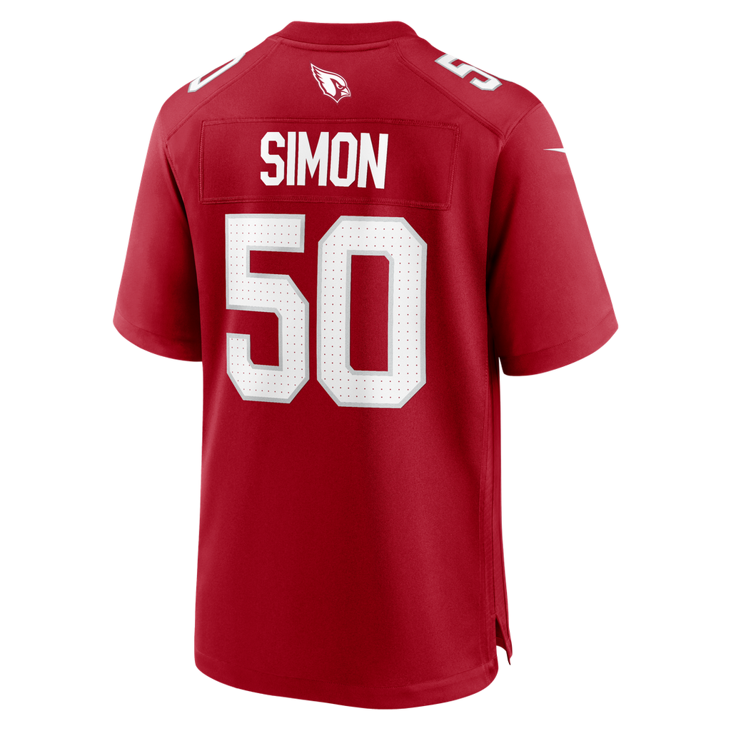 Cody Simon Arizona Cardinals Nike Team Game Jersey -  Cardinal
