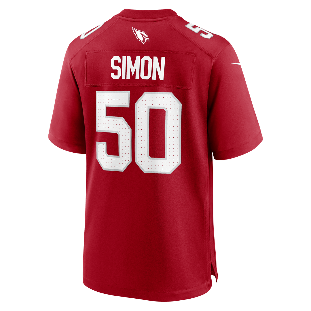 Cody Simon Arizona Cardinals Nike Team Game Jersey -  Cardinal