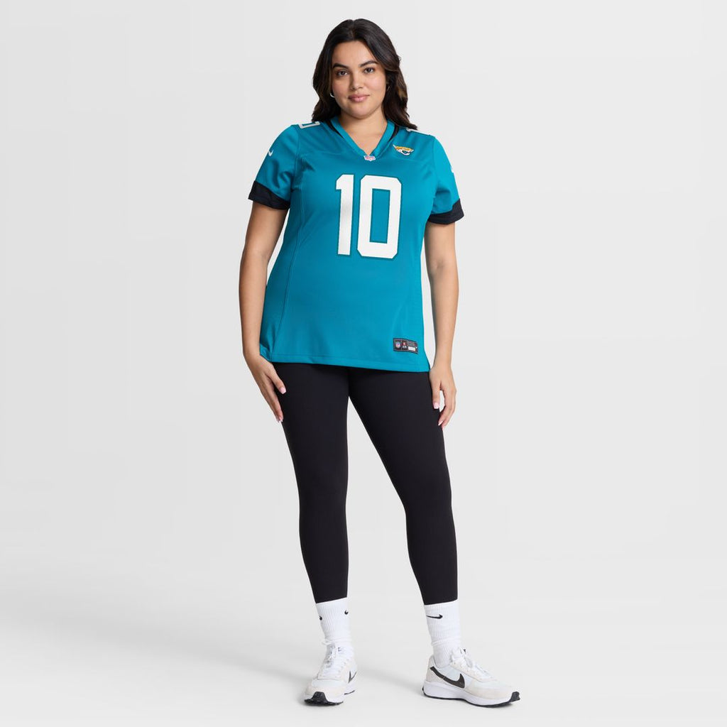 Carter Bradley Jacksonville Jaguars Nike Women's Team Game Jersey -  Teal
