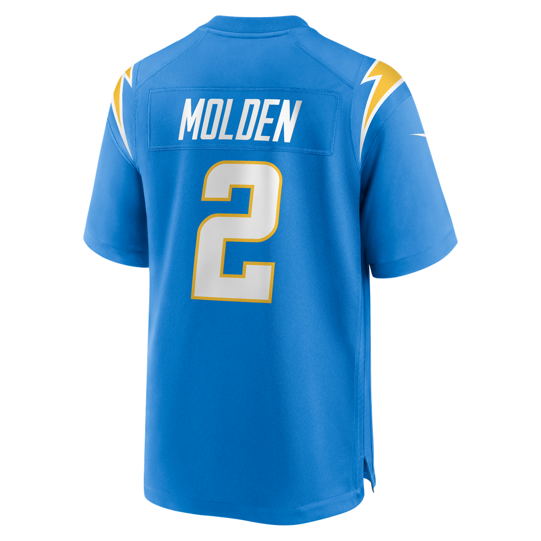 Elijah Molden Los Angeles Chargers Nike Team Game Jersey -  Powder Blue
