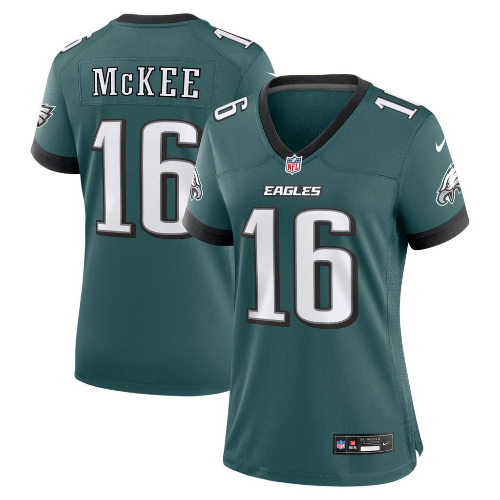 Tanner McKee Philadelphia Eagles Nike Women's Team Game Jersey -  Midnight Green