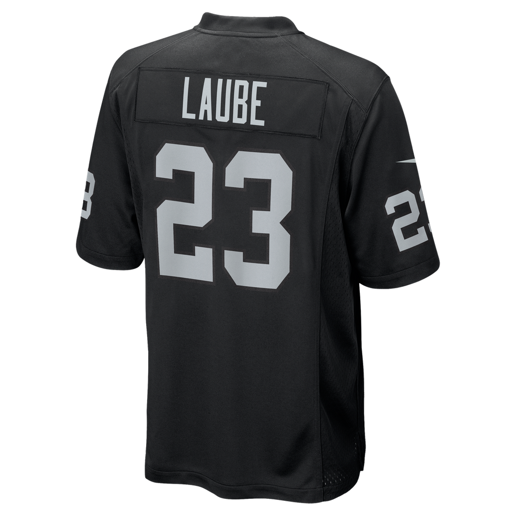 Dylan Laube Las Vegas Raiders Nike Team Game Jersey -  Black