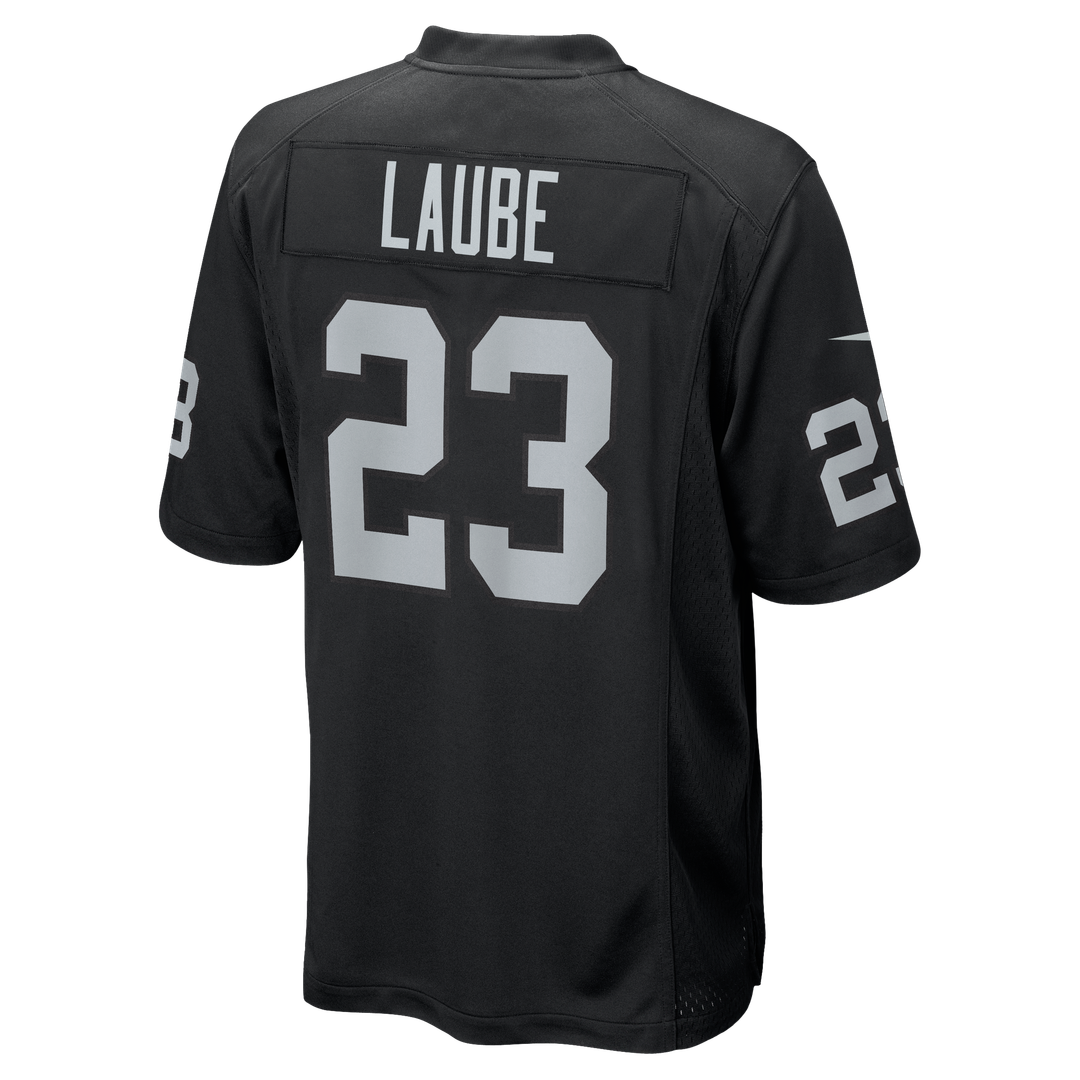 Dylan Laube Las Vegas Raiders Nike Team Game Jersey -  Black