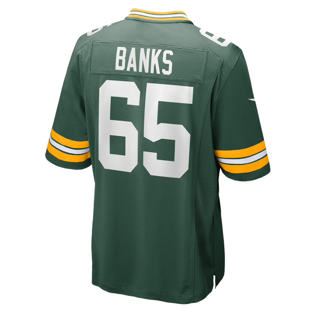 Aaron Banks Green Bay Packers Nike Team Game Jersey -  Green