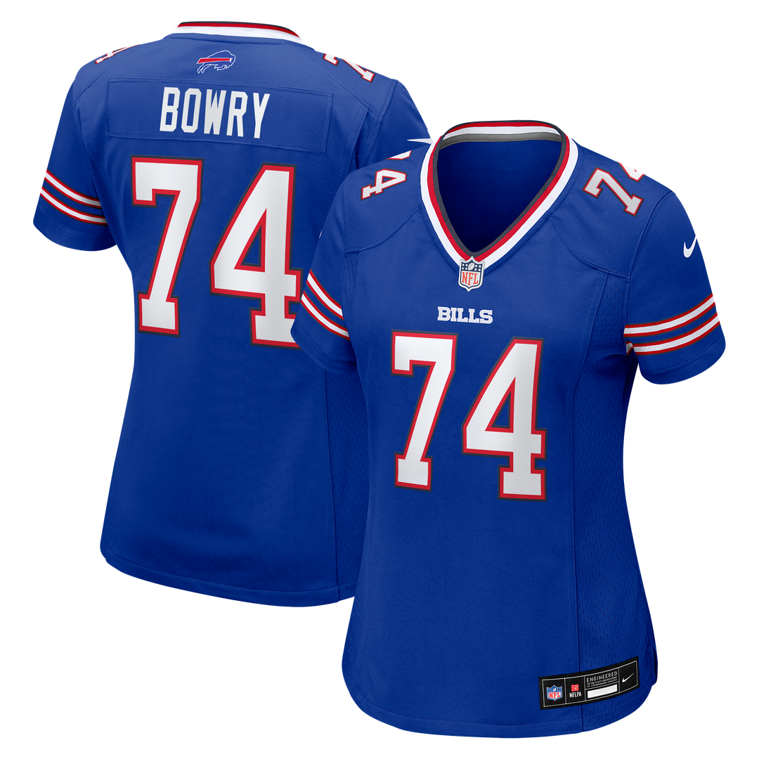 Jude Bowry Buffalo Bills Nike Women's Team Game Jersey -  Royal