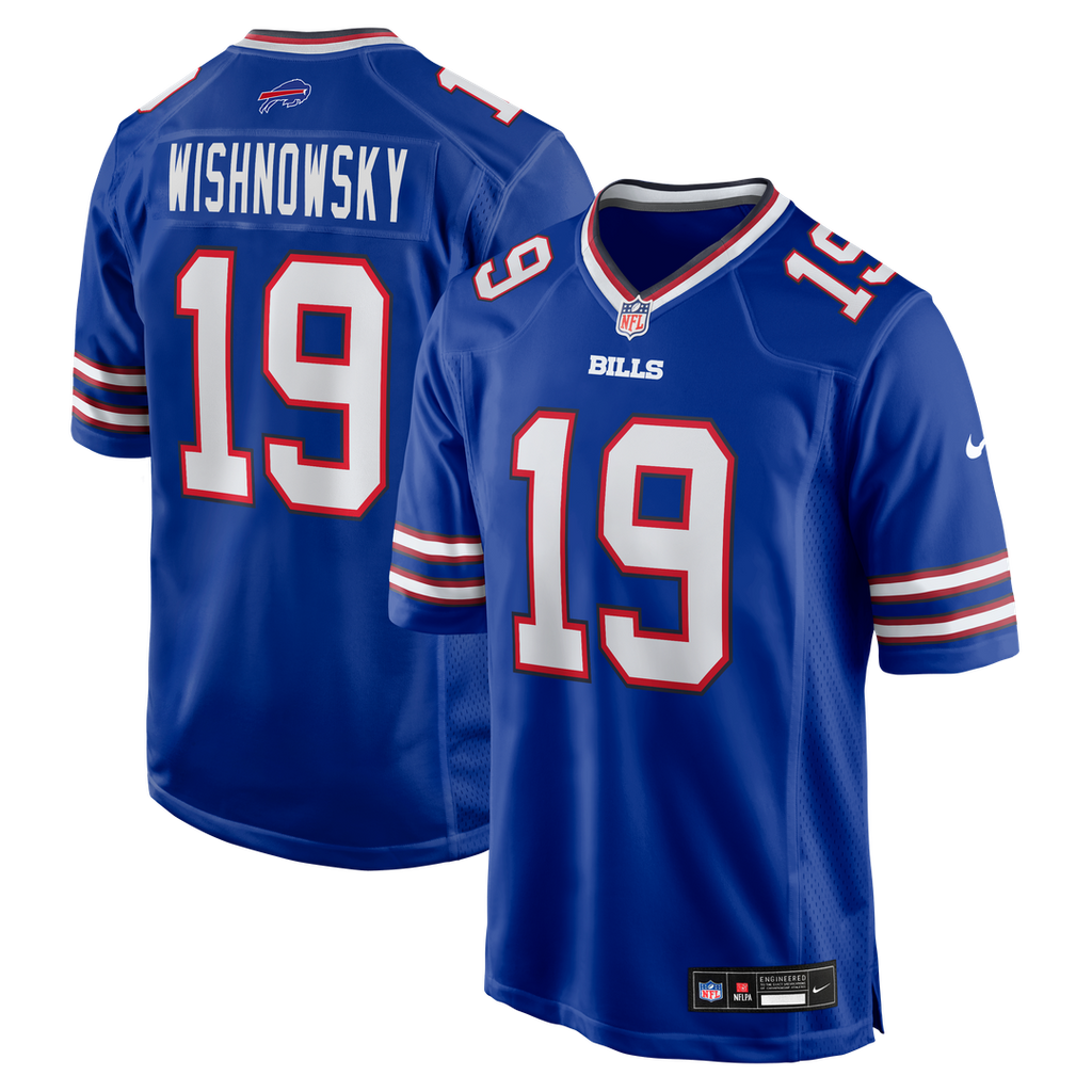 Mitch Wishnowsky Buffalo Bills Nike Team Game Jersey -  Royal