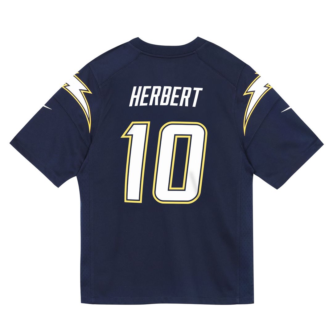 Justin Herbert Los Angeles Chargers Nike Toddler Alternate Super Chargers Game Jersey - Navy
