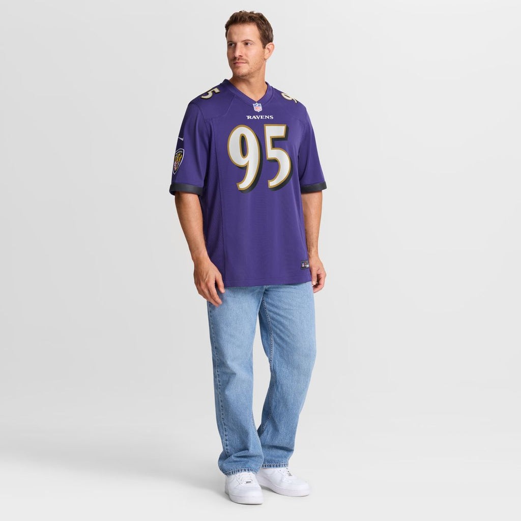 Tavius Robinson Baltimore Ravens Nike Team Game Jersey -  Purple