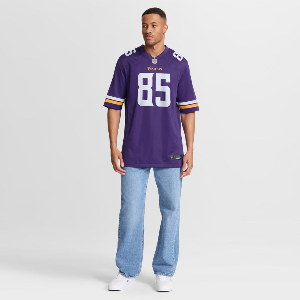 Ben Yurosek Minnesota Vikings Nike Team Game Jersey -  Purple