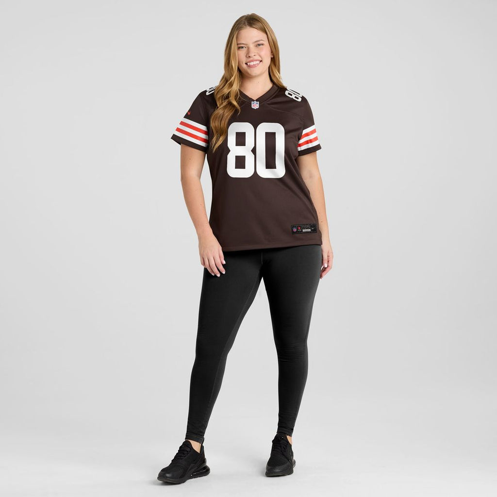Jamari Thrash Cleveland Browns Nike Women's  Game Jersey -  Brown