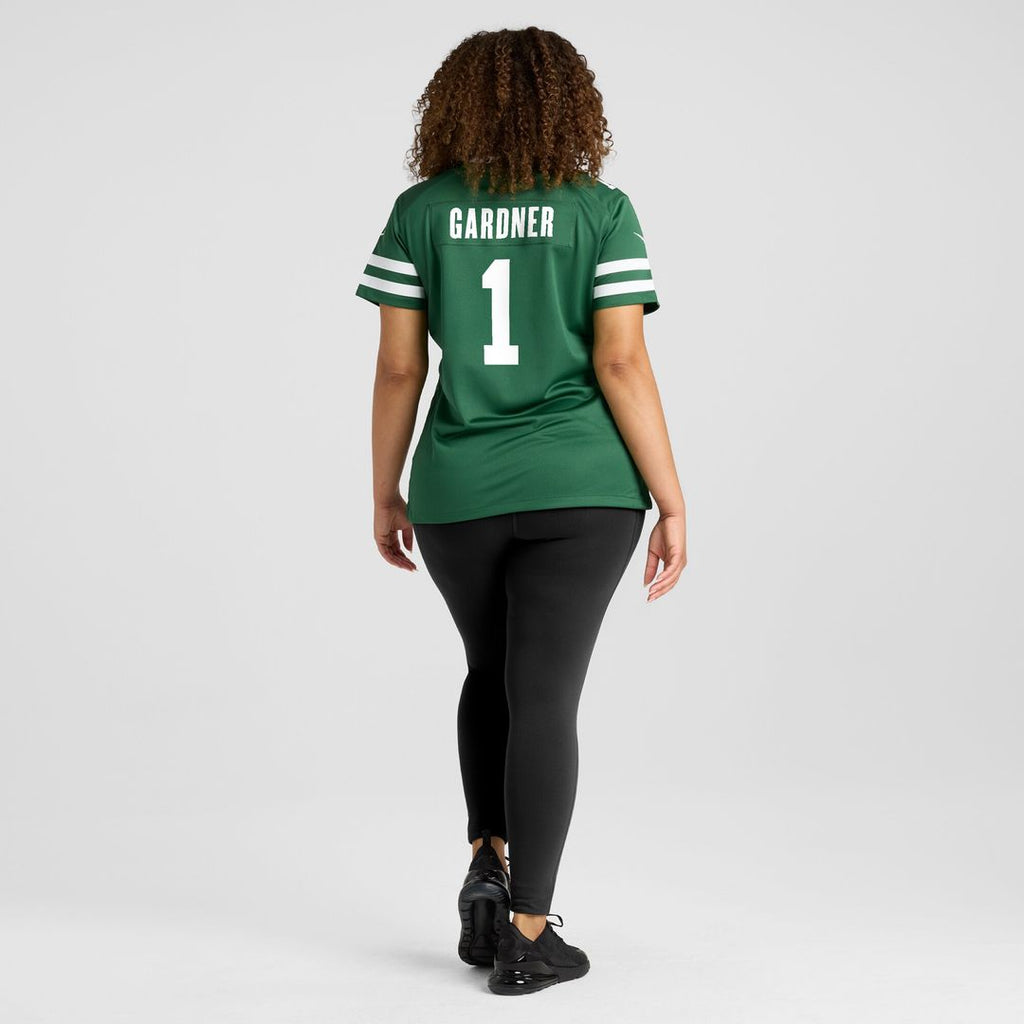 Ahmad Sauce Gardner New York Jets Nike Women's Game Jersey - Legacy Green