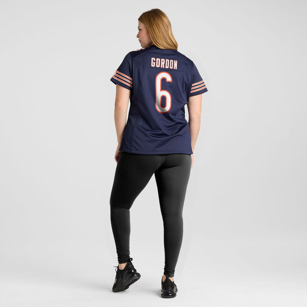 Kyler Gordon Chicago Bears Nike Women's Game Player Jersey - Navy