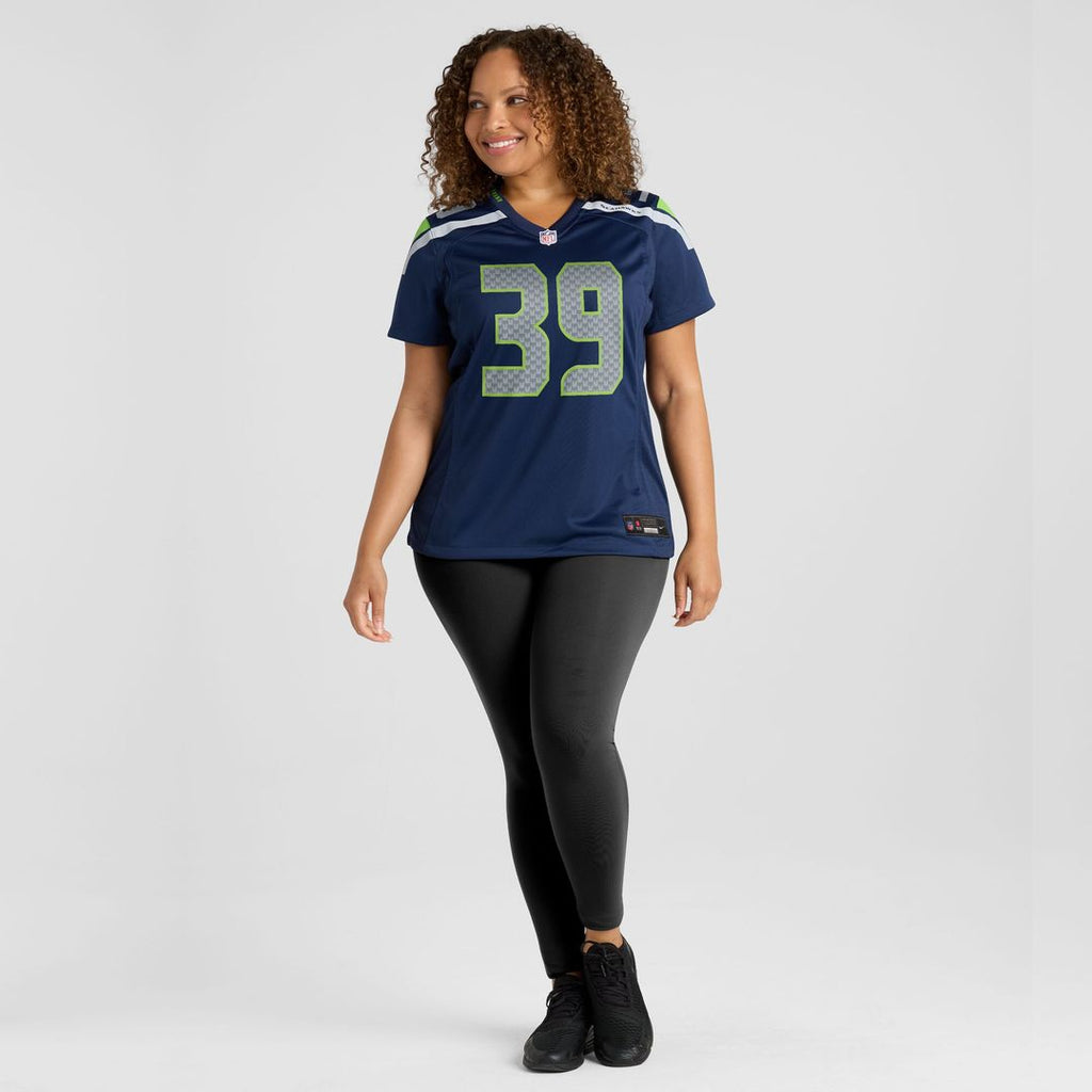 Ty Okada Seattle Seahawks Nike Women's Team Game Jersey -  College Navy