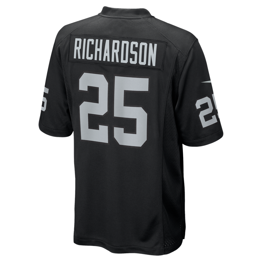 Decamerion Richardson Las Vegas Raiders Nike Team Game Jersey -  Black