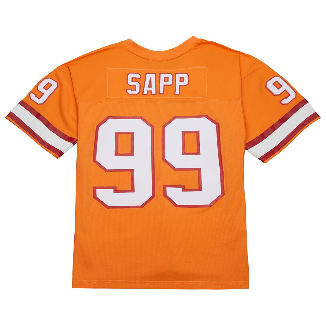 Warren Sapp Tampa Bay Buccaneers Mitchell & Ness 1995 Legacy Replica Jersey - Orange