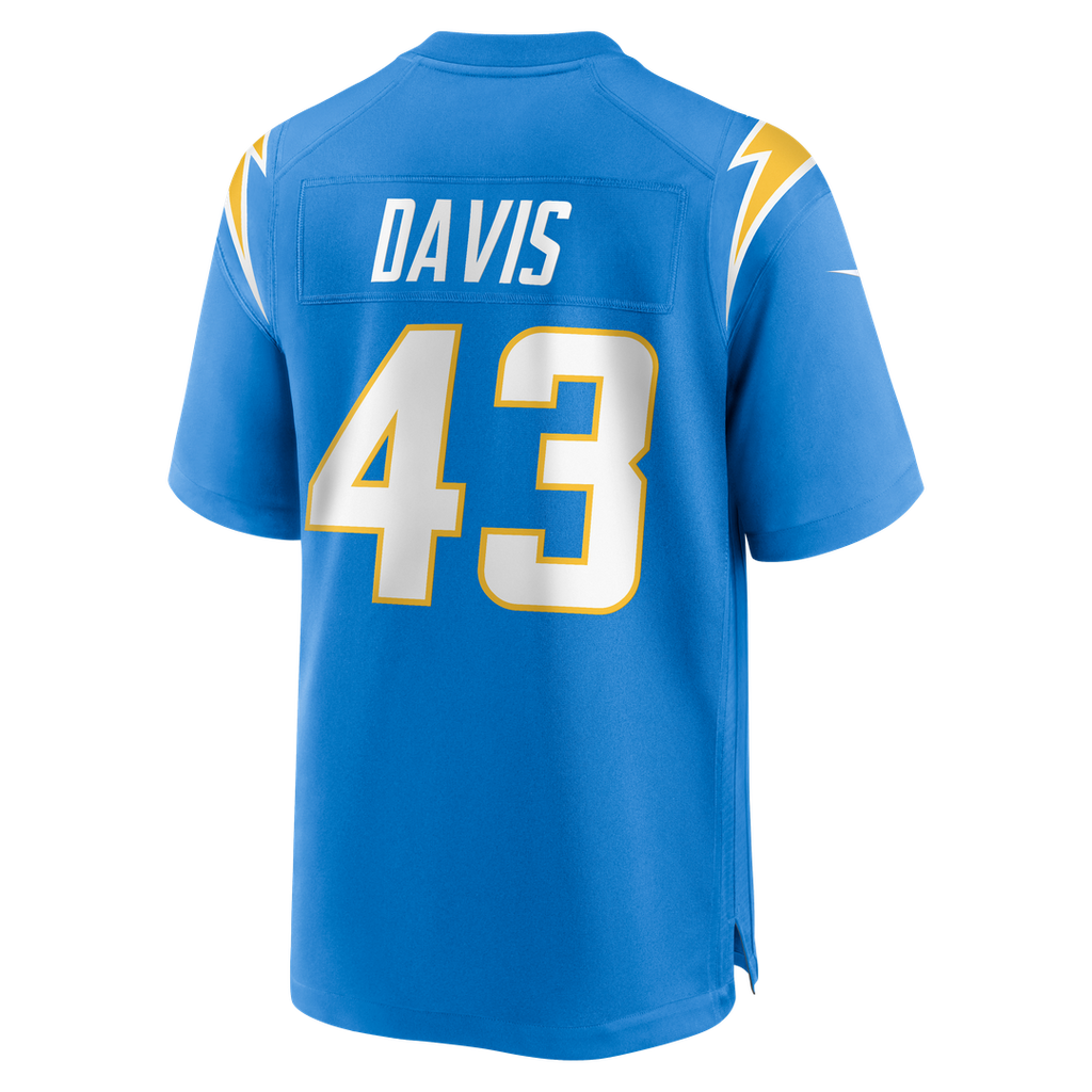 Michael Davis Los Angeles Chargers Nike Game Jersey - Powder Blue