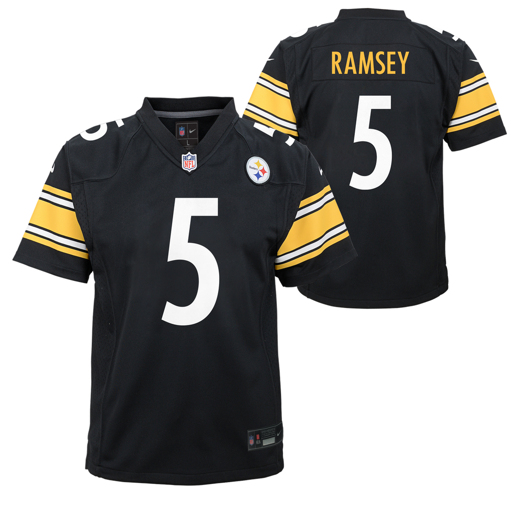 Jalen Ramsey Pittsburgh Steelers Nike Youth Team Game Jersey - Black