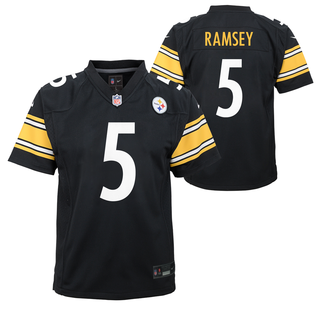 Jalen Ramsey Pittsburgh Steelers Nike Youth Team Game Jersey - Black