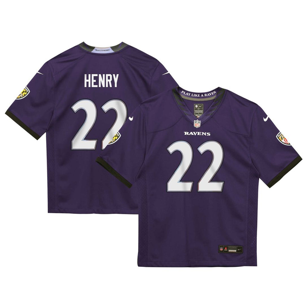 Derrick Henry Baltimore Ravens Nike Toddler Team Game Jersey - Purple