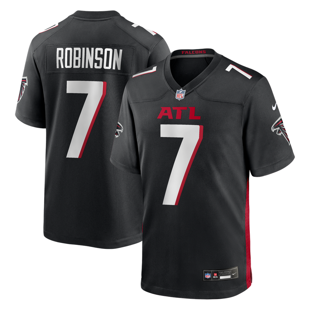 Bijan Robinson Atlanta Falcons Nike  Game Jersey - Black