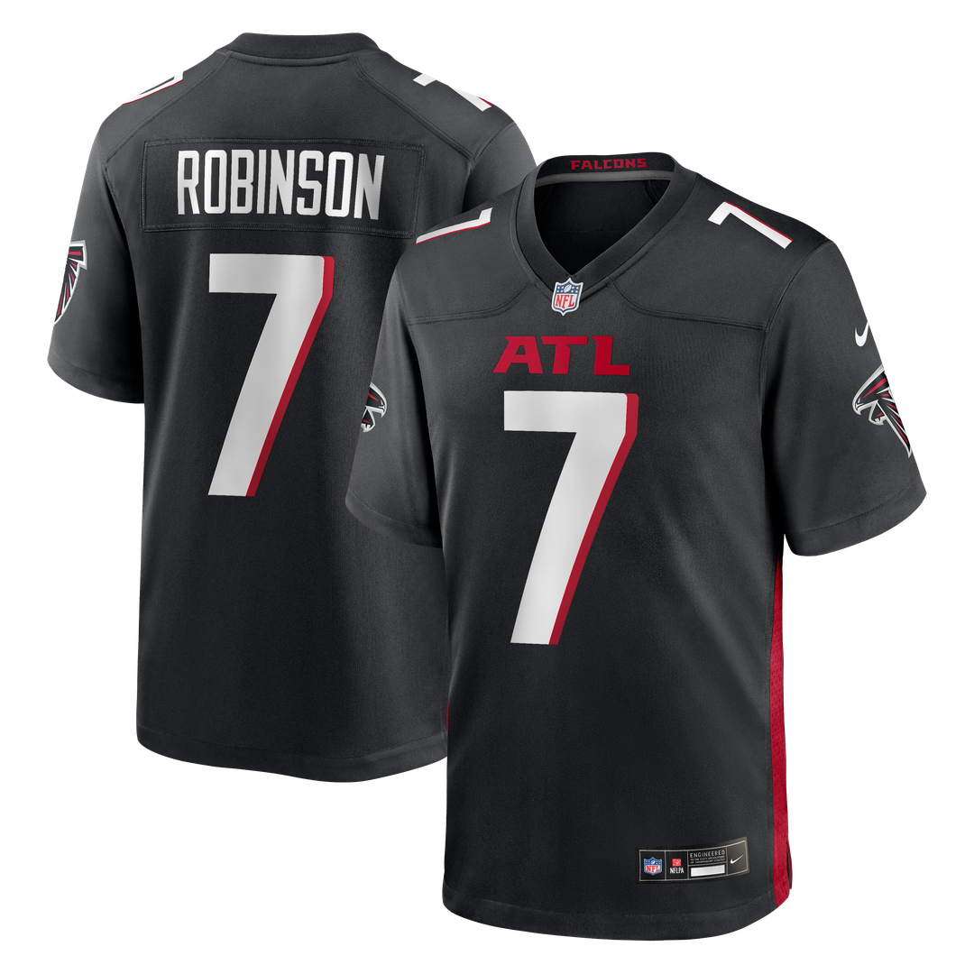 Bijan Robinson Atlanta Falcons Nike  Game Jersey - Black