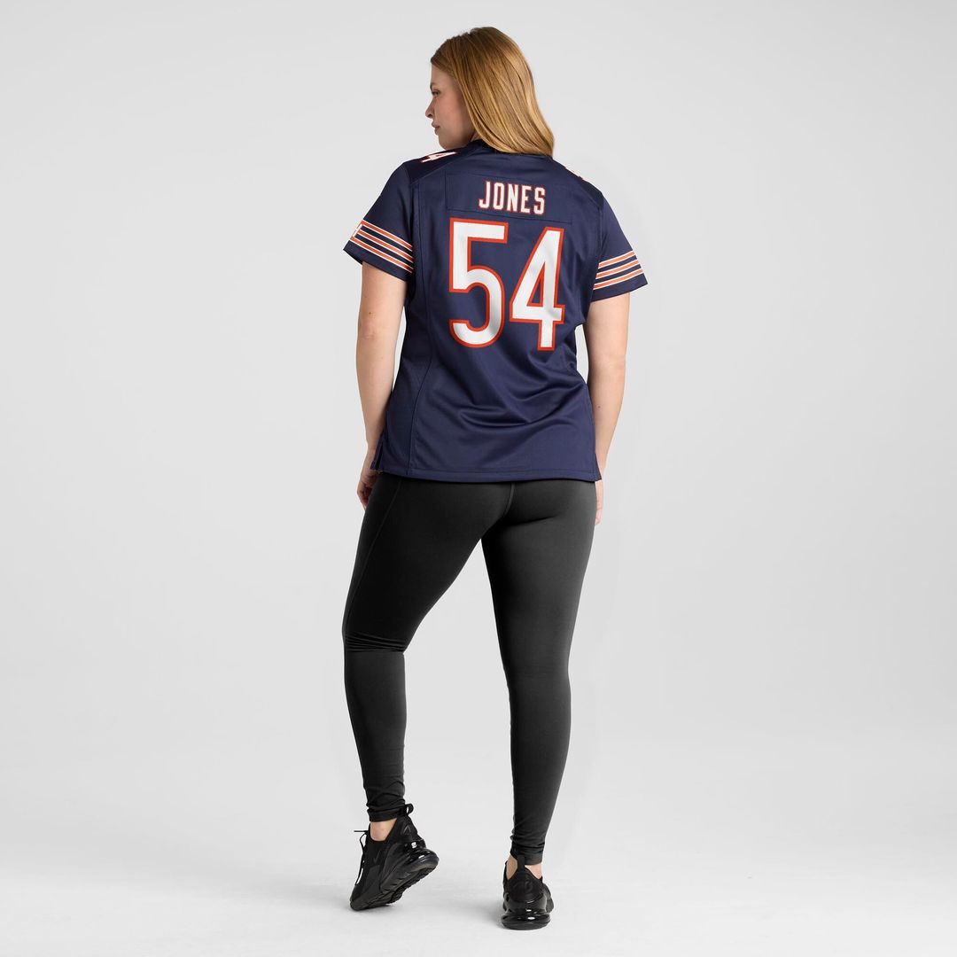 Logan Jones Chicago Bears Nike Women's Team Game Jersey - Navy
