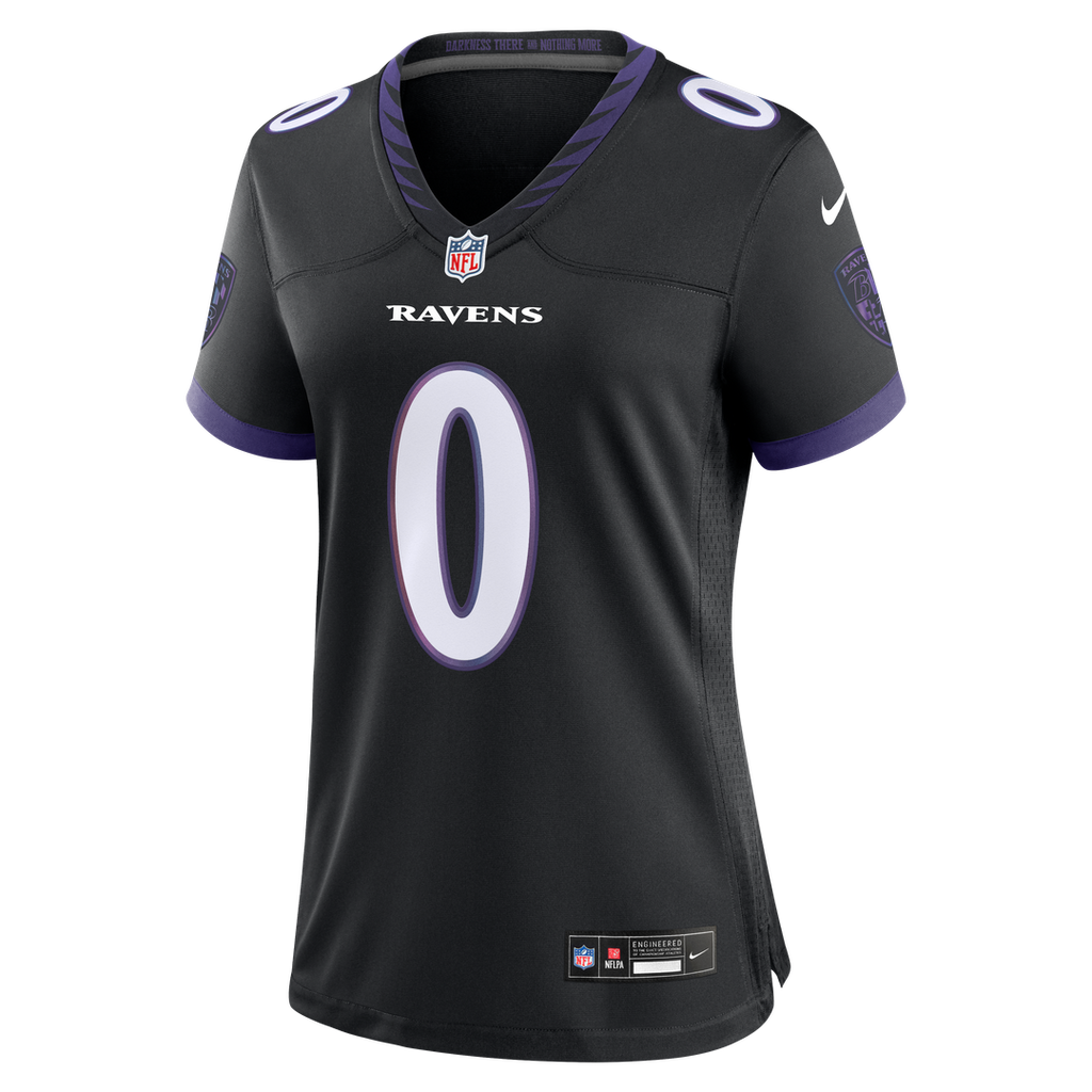 Roquan Smith Baltimore Ravens Nike Women's Team Game Jersey - Purple