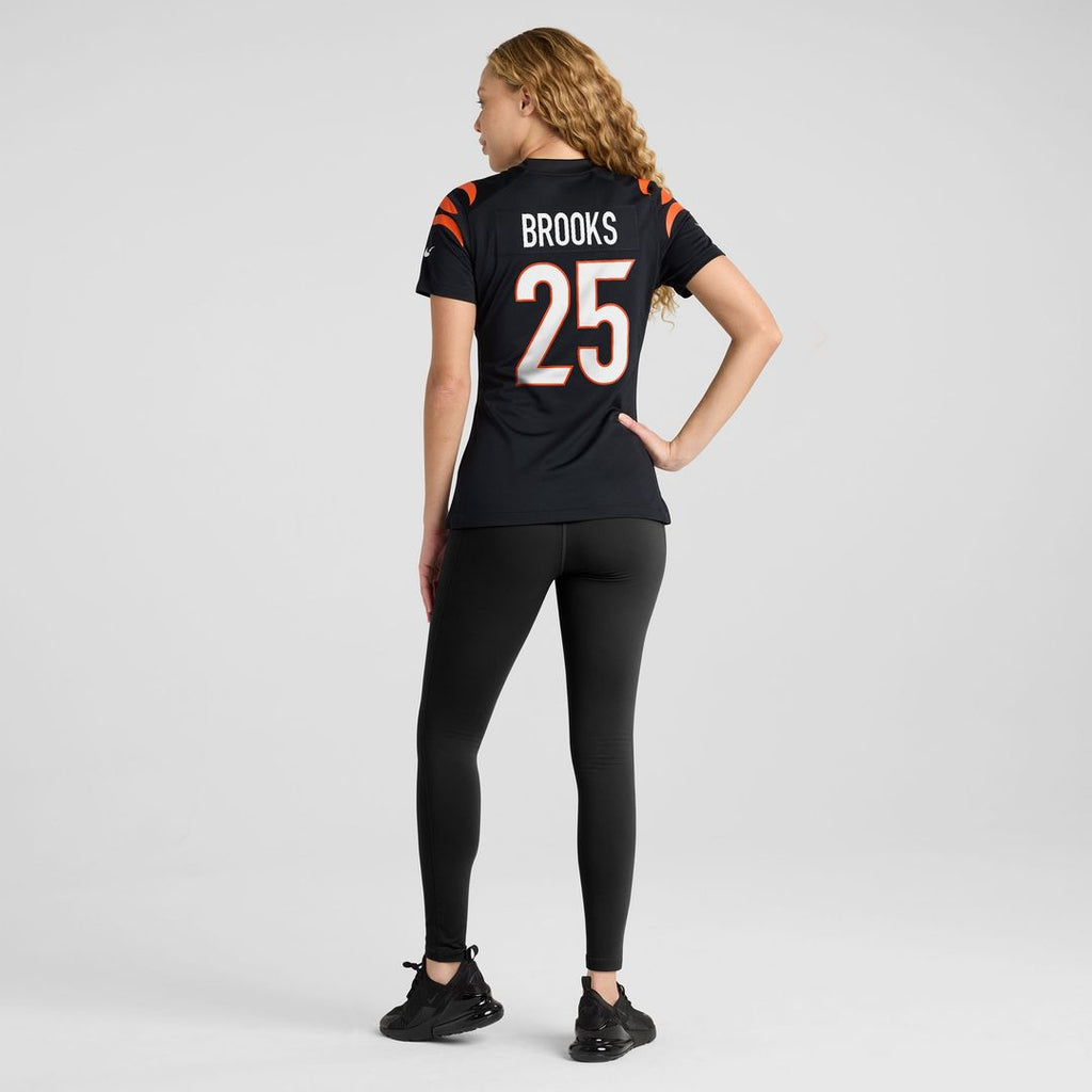 Tahj Brooks Cincinnati Bengals Nike Women's Team Game Jersey -  Black