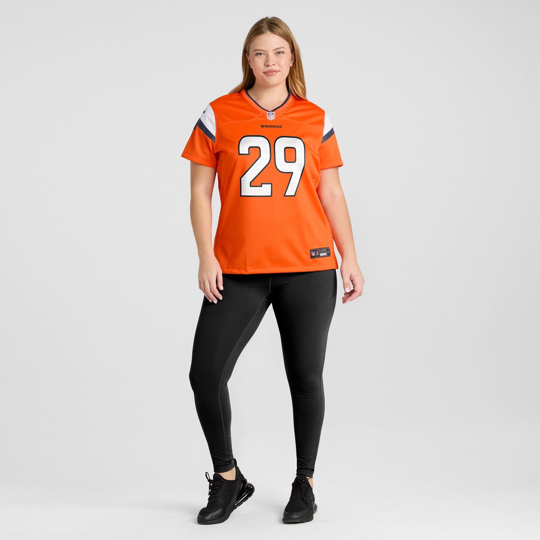 Ja'Quan McMillian Denver Broncos Nike Women's Team Game Jersey -  Orange