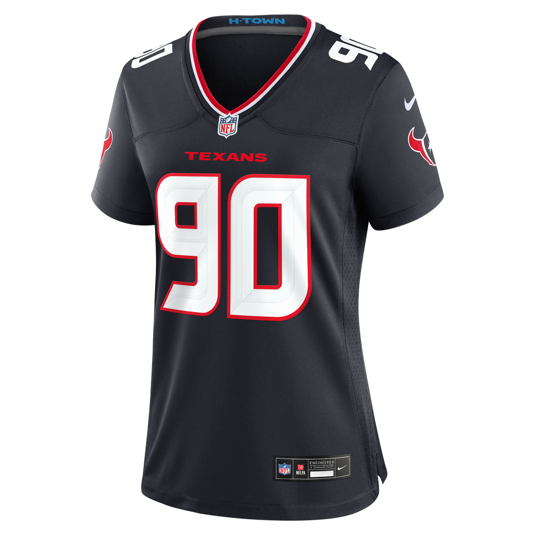 Logan Hall Houston Texans Nike Women's Team Game Jersey -  Navy