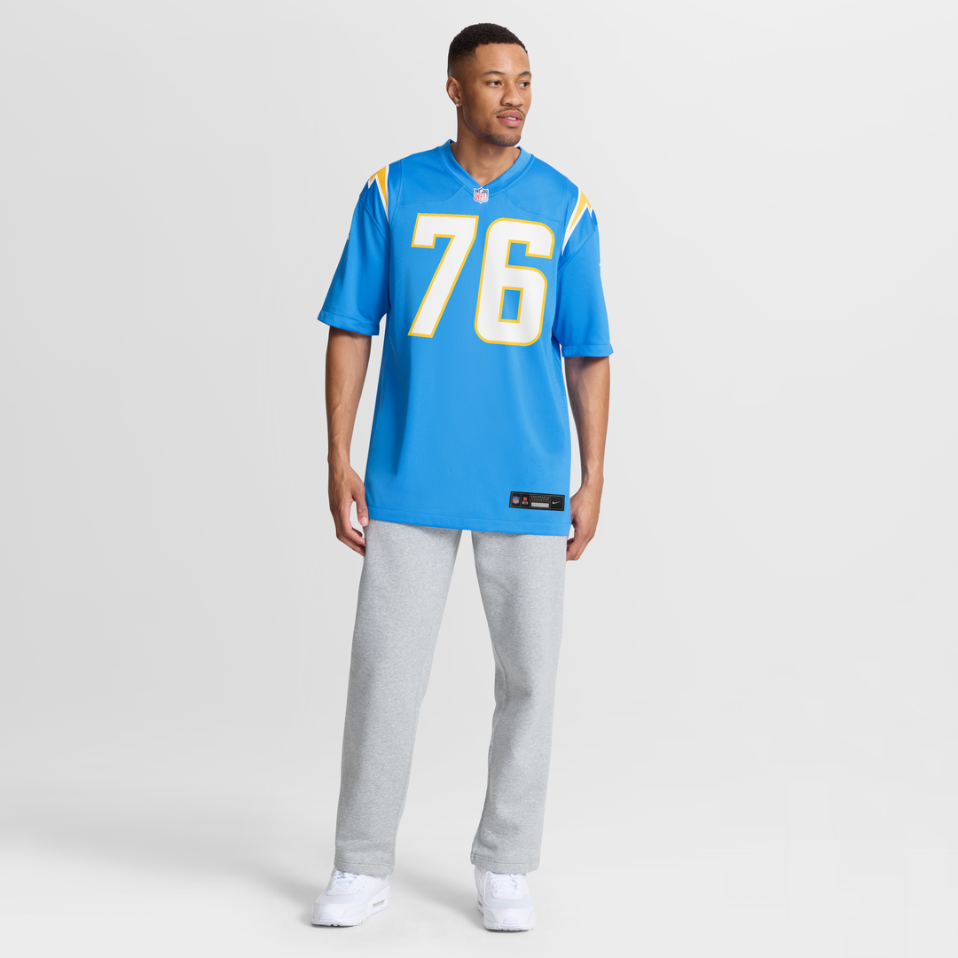 Joe Alt Los Angeles Chargers Nike  Player Game Jersey - Powder Blue