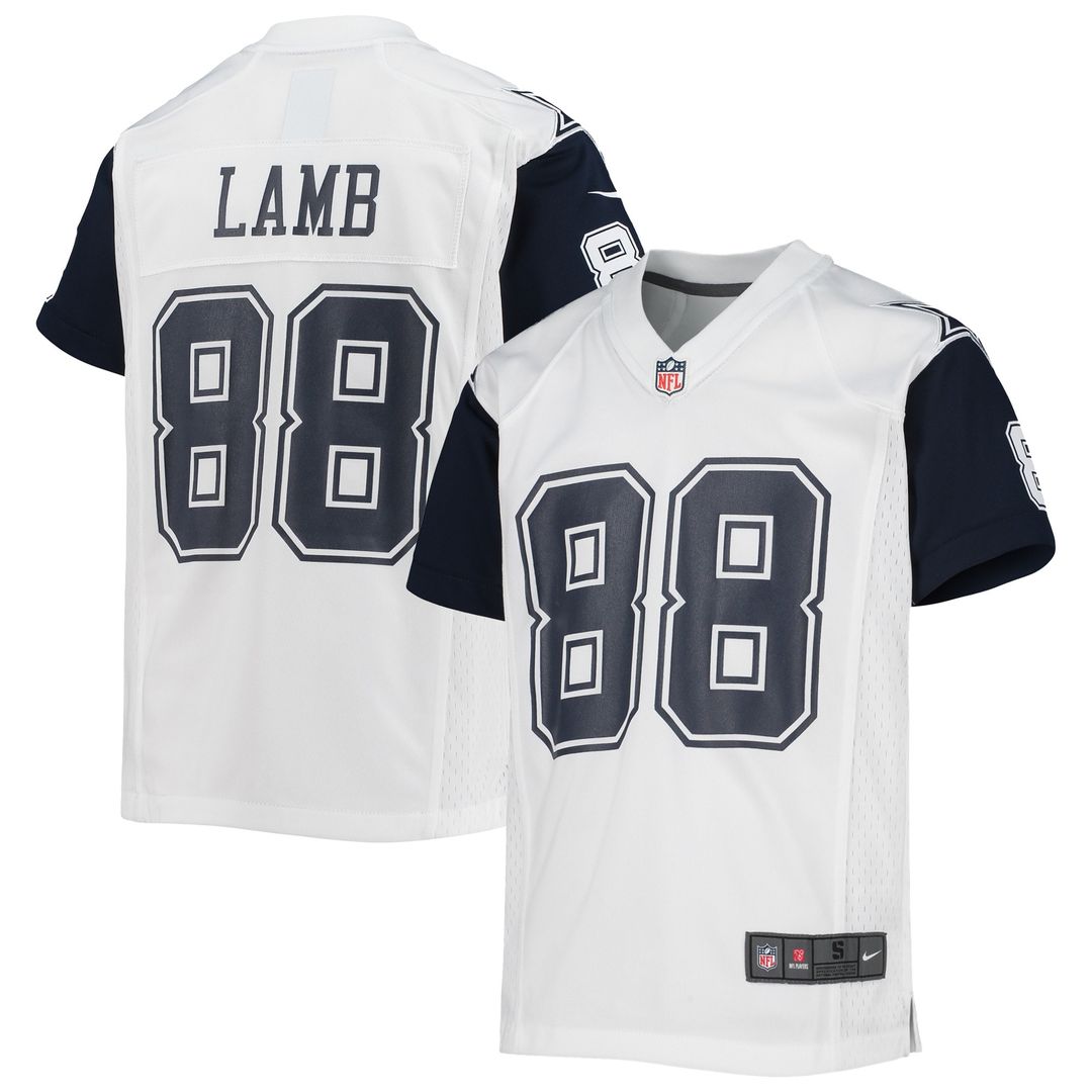 CeeDee Lamb Dallas Cowboys Nike Youth Player Game Jersey - Navy