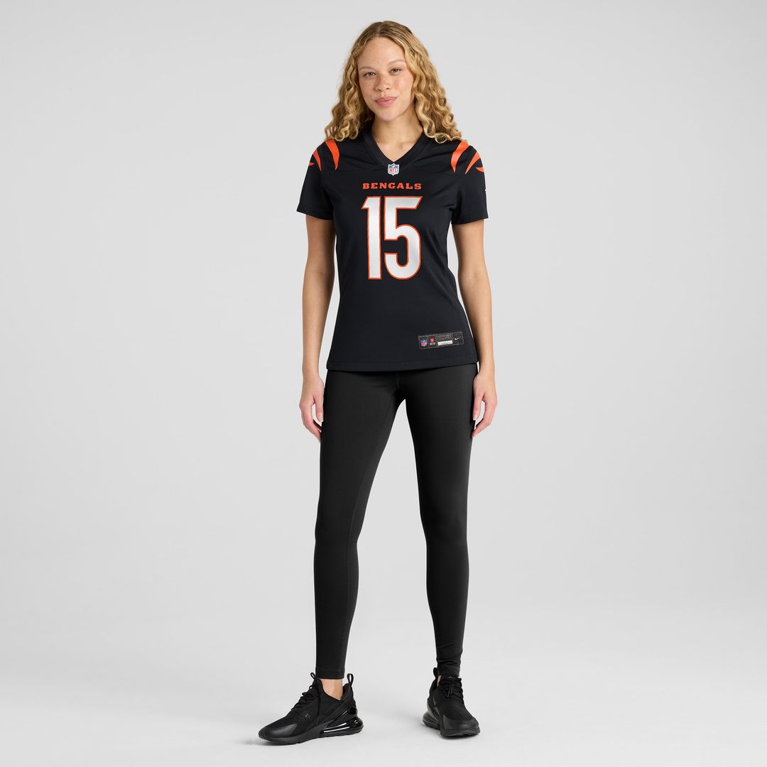Charlie Jones Cincinnati Bengals Nike Women's Team Game Jersey -  Black