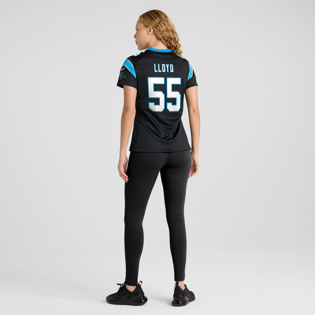 Devin Lloyd Carolina Panthers Nike Women's Team Game Jersey - Black